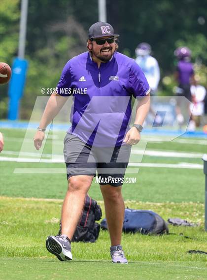 Thumbnail 2 in DeSoto Central vs Southaven (U of Memphis 7v7) photogallery.
