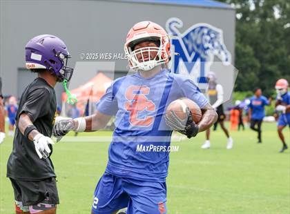 Thumbnail 3 in DeSoto Central vs Southaven (U of Memphis 7v7) photogallery.