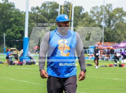 Thumbnail 3 in DeSoto Central vs Southaven (U of Memphis 7v7) photogallery.