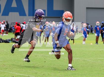 Thumbnail 2 in DeSoto Central vs Southaven (U of Memphis 7v7) photogallery.