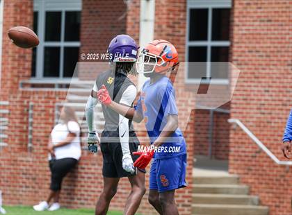 Thumbnail 2 in DeSoto Central vs Southaven (U of Memphis 7v7) photogallery.