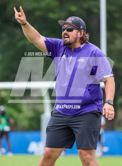 Thumbnail 3 in DeSoto Central vs Southaven (U of Memphis 7v7) photogallery.