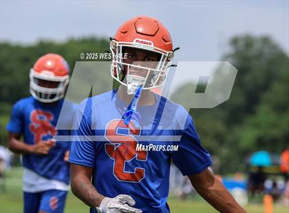 Thumbnail 3 in DeSoto Central vs Southaven (U of Memphis 7v7) photogallery.