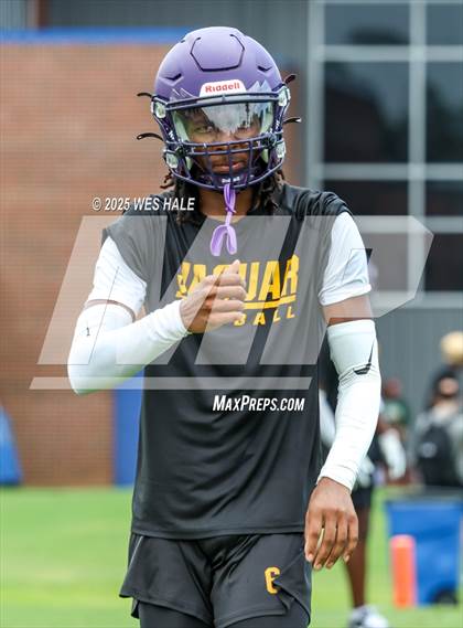 Thumbnail 1 in DeSoto Central vs Southaven (U of Memphis 7v7) photogallery.