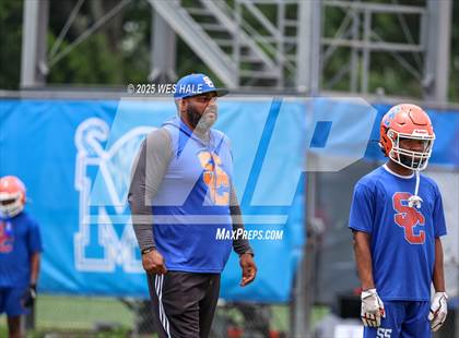 Thumbnail 3 in DeSoto Central vs Southaven (U of Memphis 7v7) photogallery.