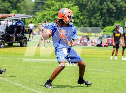 Thumbnail 3 in DeSoto Central vs Southaven (U of Memphis 7v7) photogallery.