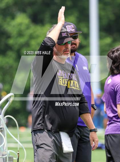 Thumbnail 1 in DeSoto Central vs Southaven (U of Memphis 7v7) photogallery.