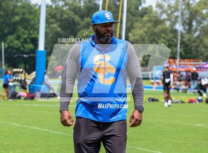 Thumbnail 2 in DeSoto Central vs Southaven (U of Memphis 7v7) photogallery.