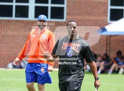 Thumbnail 1 in DeSoto Central vs Southaven (U of Memphis 7v7) photogallery.