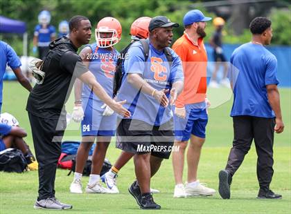 Thumbnail 2 in DeSoto Central vs Southaven (U of Memphis 7v7) photogallery.