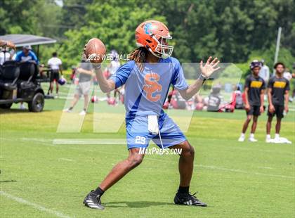 Thumbnail 1 in DeSoto Central vs Southaven (U of Memphis 7v7) photogallery.