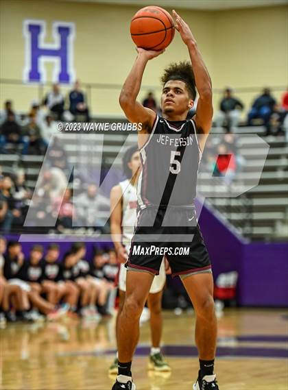 Thumbnail 3 in Jefferson vs Chapel Hill (UIL 3A  Area Playoff) photogallery.