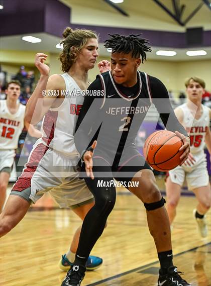Thumbnail 2 in Jefferson vs Chapel Hill (UIL 3A  Area Playoff) photogallery.