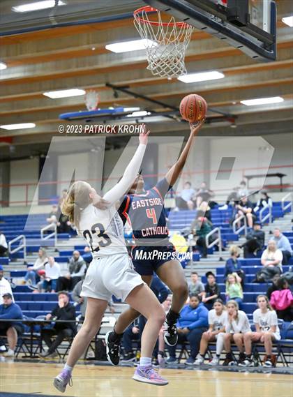 Thumbnail 3 in Eastside Catholic vs West Seattle (3A Girls District 2) photogallery.