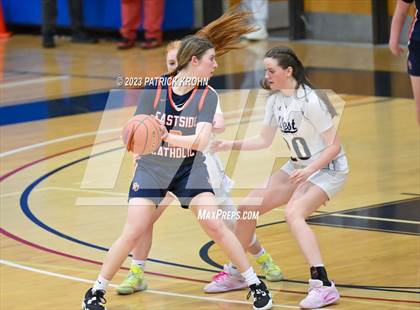 Thumbnail 3 in Eastside Catholic vs West Seattle (3A Girls District 2) photogallery.