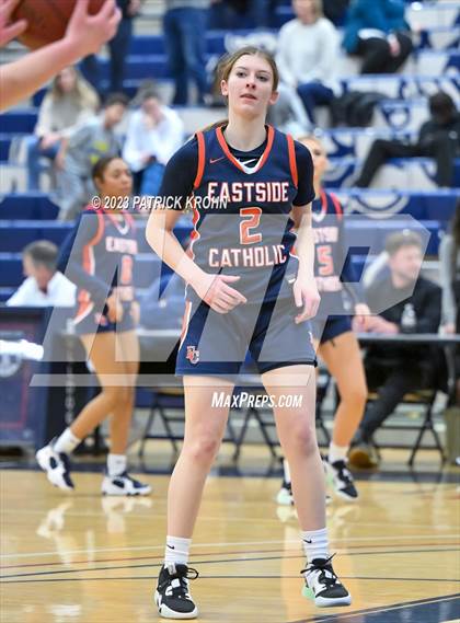 Thumbnail 2 in Eastside Catholic vs West Seattle (3A Girls District 2) photogallery.