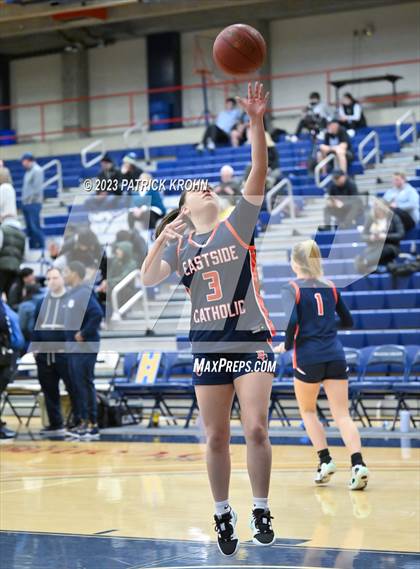 Thumbnail 1 in Eastside Catholic vs West Seattle (3A Girls District 2) photogallery.