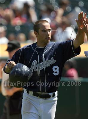 Thumbnail 1 in Aptos vs. Santa Cruz (Dave Stewart/Oakland A's Showdown) photogallery.