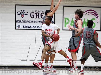 Thumbnail 2 in Salesian vs. St. Mary's photogallery.