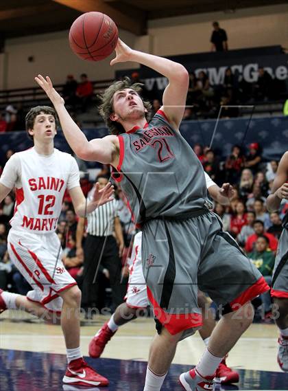 Thumbnail 1 in Salesian vs. St. Mary's photogallery.