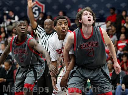 Thumbnail 1 in Salesian vs. St. Mary's photogallery.