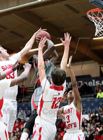 Thumbnail 2 in Salesian vs. St. Mary's photogallery.