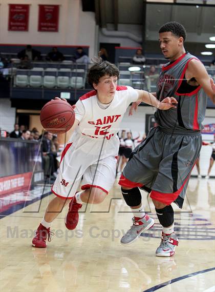 Thumbnail 2 in Salesian vs. St. Mary's photogallery.