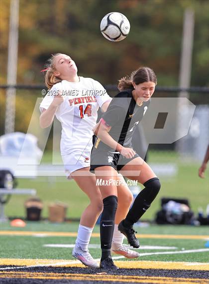 Thumbnail 1 in Penfield @ Greece Athena (NYSPHSAA Section V Class AA Quarterfinal) photogallery.