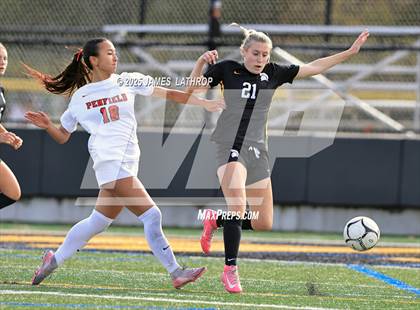 Thumbnail 2 in Penfield @ Greece Athena (NYSPHSAA Section V Class AA Quarterfinal) photogallery.