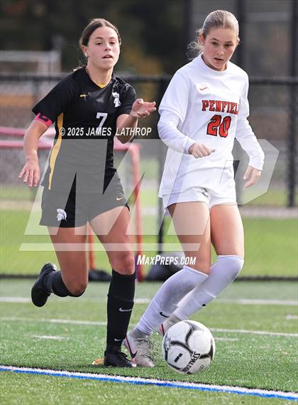 Thumbnail 1 in Penfield @ Greece Athena (NYSPHSAA Section V Class AA Quarterfinal) photogallery.