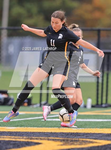 Thumbnail 1 in Penfield @ Greece Athena (NYSPHSAA Section V Class AA Quarterfinal) photogallery.