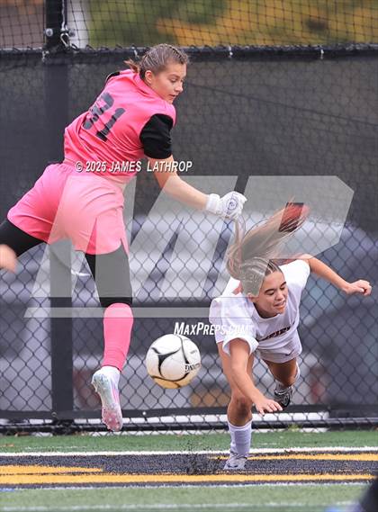 Thumbnail 1 in Penfield @ Greece Athena (NYSPHSAA Section V Class AA Quarterfinal) photogallery.