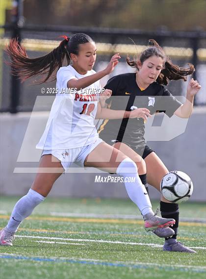 Thumbnail 3 in Penfield @ Greece Athena (NYSPHSAA Section V Class AA Quarterfinal) photogallery.