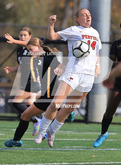 Thumbnail 2 in Penfield @ Greece Athena (NYSPHSAA Section V Class AA Quarterfinal) photogallery.