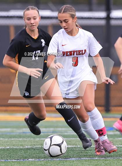 Thumbnail 3 in Penfield @ Greece Athena (NYSPHSAA Section V Class AA Quarterfinal) photogallery.