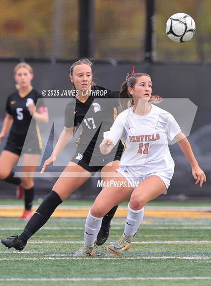 Thumbnail 2 in Penfield @ Greece Athena (NYSPHSAA Section V Class AA Quarterfinal) photogallery.