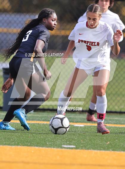 Thumbnail 2 in Penfield @ Greece Athena (NYSPHSAA Section V Class AA Quarterfinal) photogallery.
