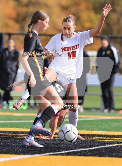 Thumbnail 2 in Penfield @ Greece Athena (NYSPHSAA Section V Class AA Quarterfinal) photogallery.