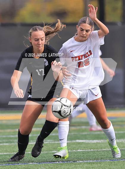 Thumbnail 2 in Penfield @ Greece Athena (NYSPHSAA Section V Class AA Quarterfinal) photogallery.