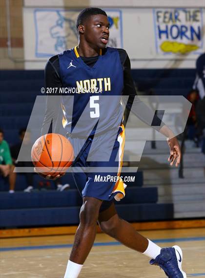 Thumbnail 1 in Beverly Hills vs. JW North (MLK Day Showdown) photogallery.