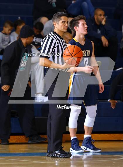 Thumbnail 1 in Beverly Hills vs. JW North (MLK Day Showdown) photogallery.