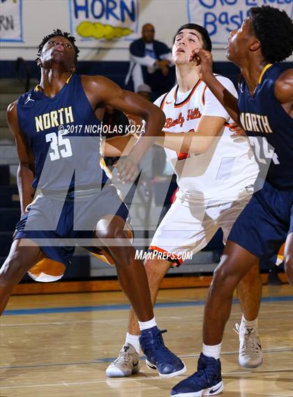Thumbnail 1 in Beverly Hills vs. JW North (MLK Day Showdown) photogallery.