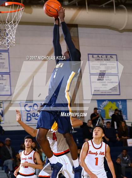 Thumbnail 1 in Beverly Hills vs. JW North (MLK Day Showdown) photogallery.