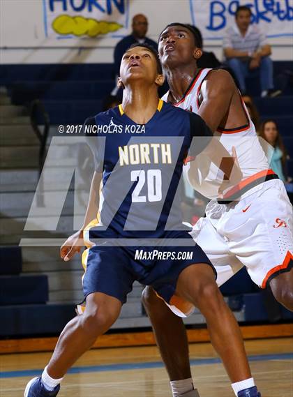 Thumbnail 1 in Beverly Hills vs. JW North (MLK Day Showdown) photogallery.