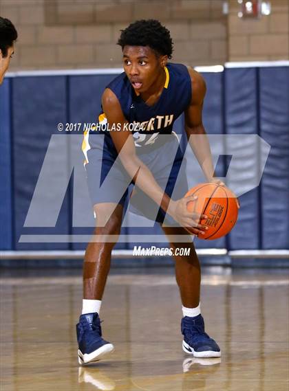 Thumbnail 3 in Beverly Hills vs. JW North (MLK Day Showdown) photogallery.