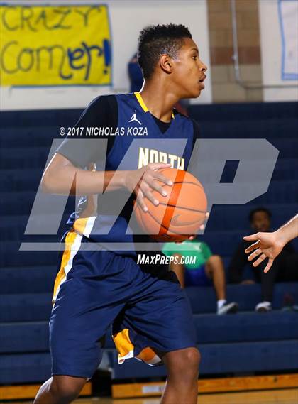 Thumbnail 3 in Beverly Hills vs. JW North (MLK Day Showdown) photogallery.