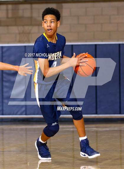Thumbnail 1 in Beverly Hills vs. JW North (MLK Day Showdown) photogallery.