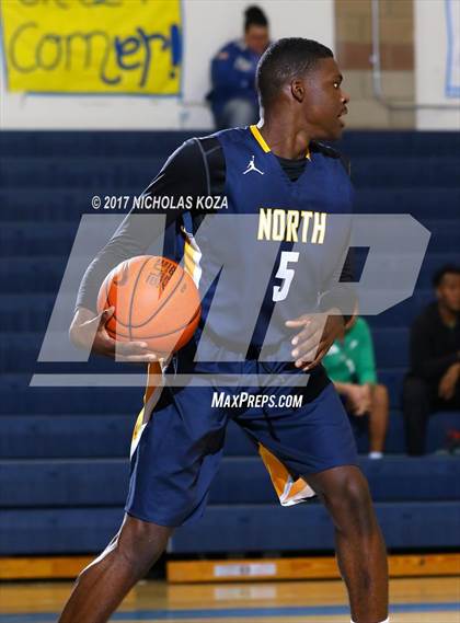 Thumbnail 3 in Beverly Hills vs. JW North (MLK Day Showdown) photogallery.