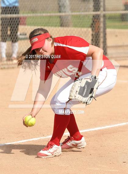 Thumbnail 2 in Centennial vs Villa Park (Michelle Carew Classic) photogallery.