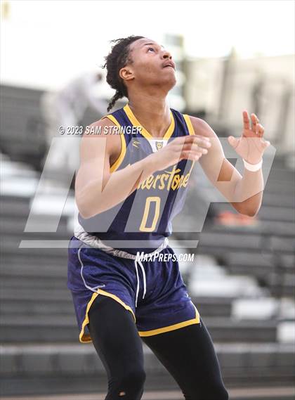 Thumbnail 1 in Cornerstone Christian vs. Aspire Langston Hughes Academy (Super Saturday Showcase) photogallery.